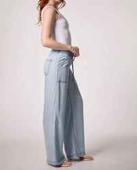 Blue Revival - Scarlet Drawstring Wide Leg Utilty Pants