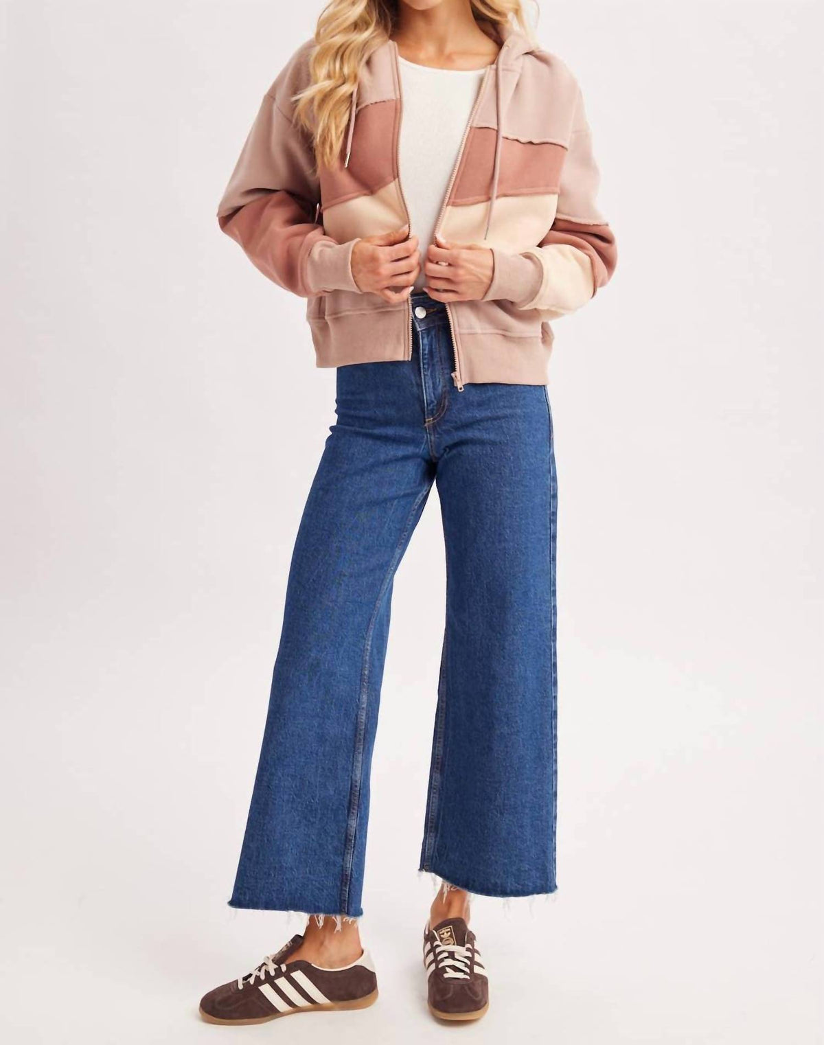 Bluivy - Adeline Patchwork Hoodie
