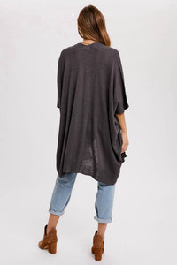 Bluivy - Ayla Wide Sleeve Open Front Cardigan