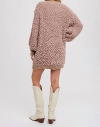 Bluivy - Fluffy Boucle Sweater Tunic