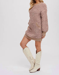 Bluivy - Fluffy Boucle Sweater Tunic