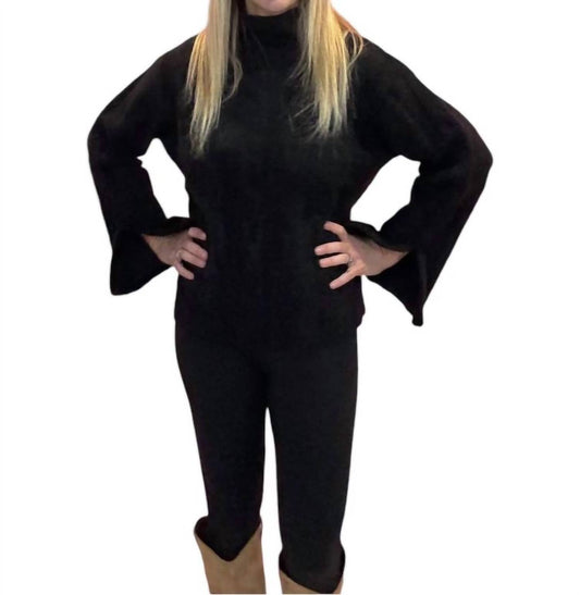 Bluivy - Harper Sweater - black - clothing - cowl
