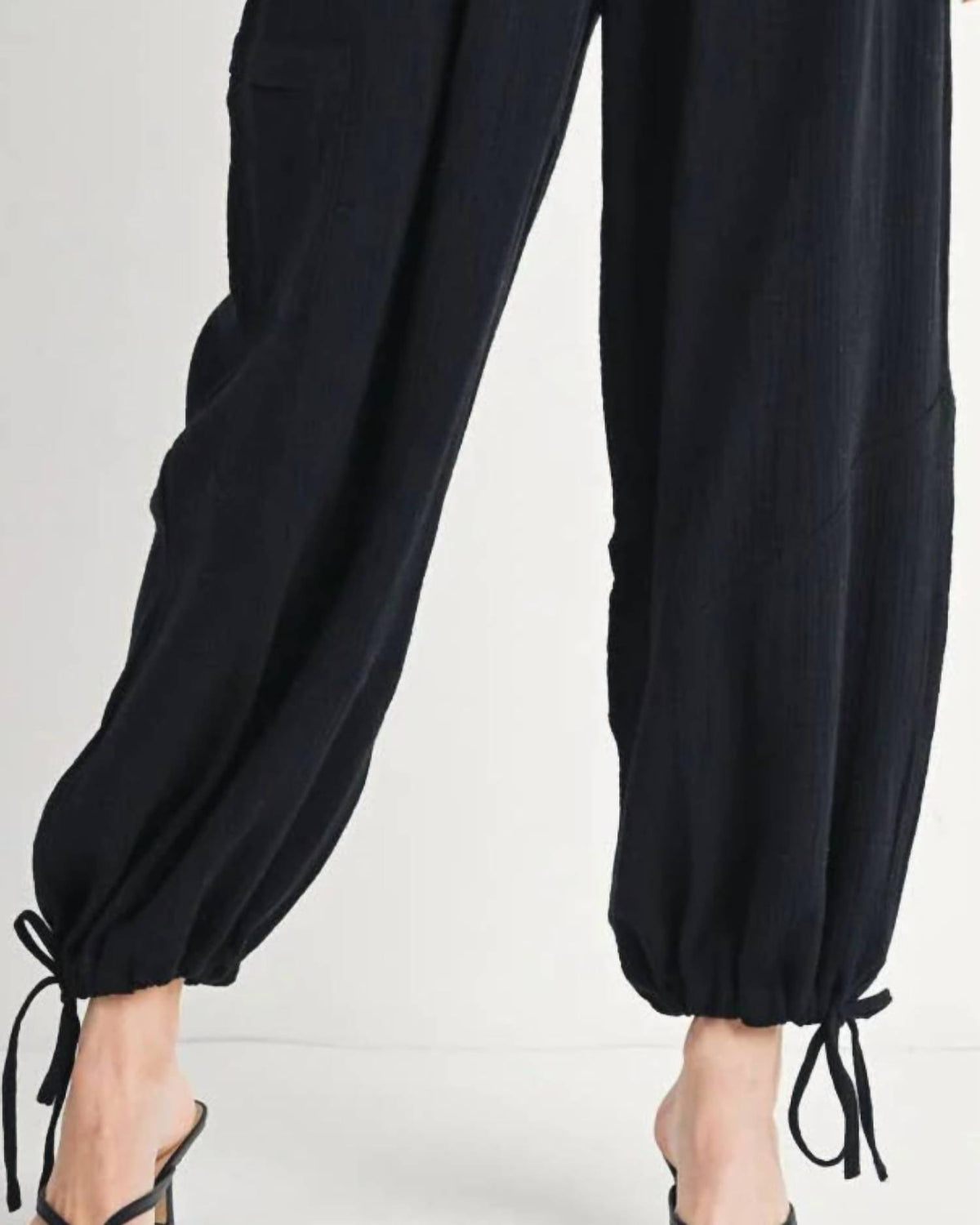 Bluivy - JOGGER HAREM DRAWSTRING PANTS
