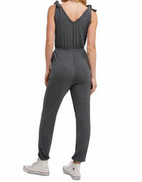 Bluivy - Knit Tie Strap Jumpsuit