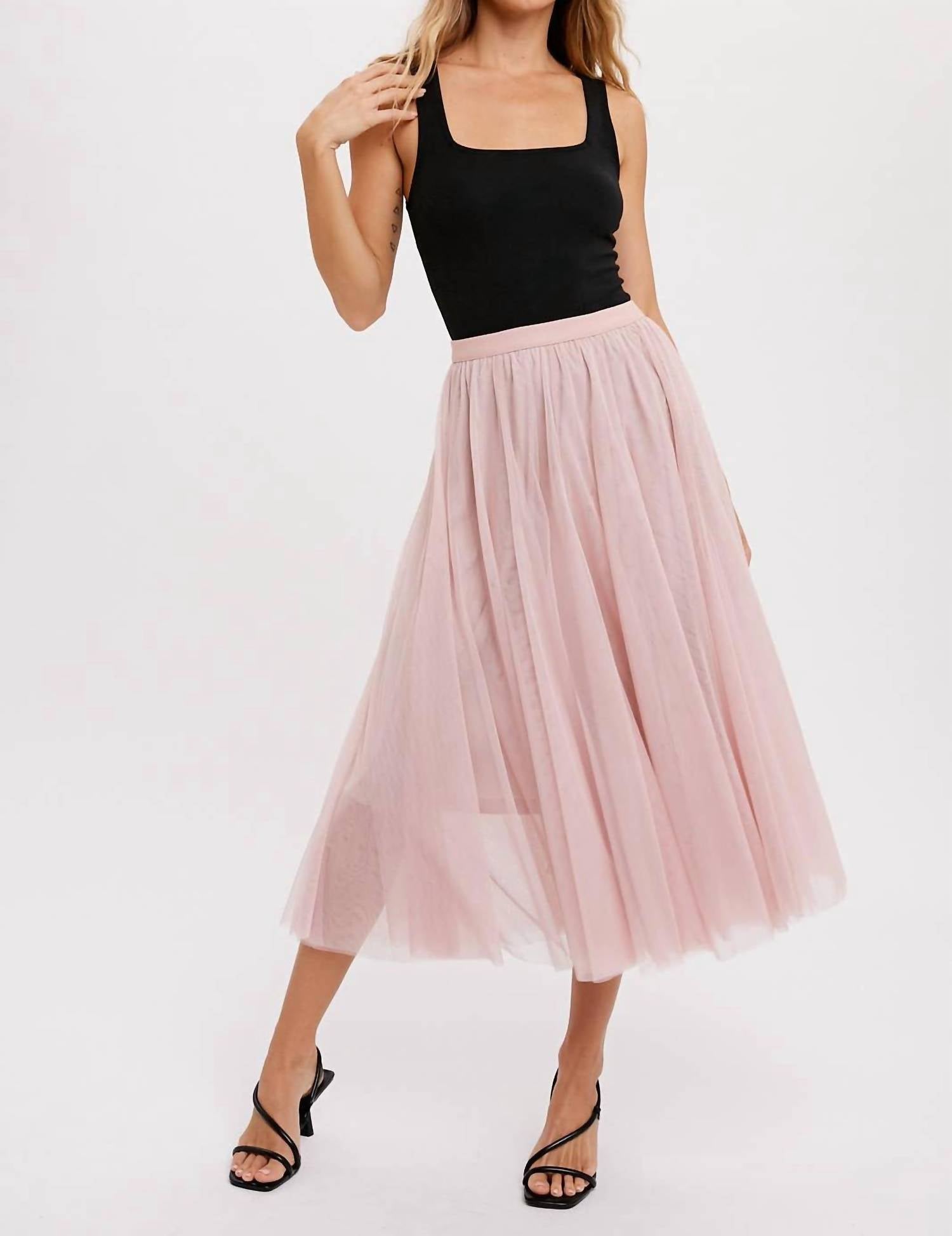 Bluivy - Tulle Midi Skirt - clothing - knee - length - skirts - midi