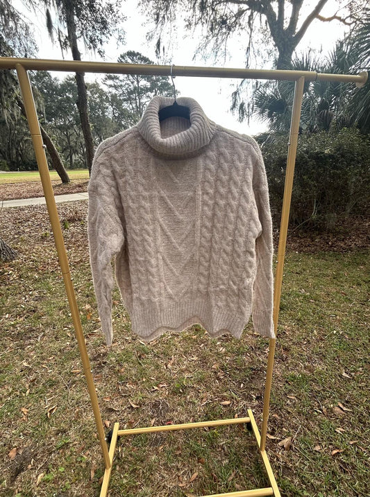 Bluivy - Women's Penny Sweater - brown - clothing - cowl