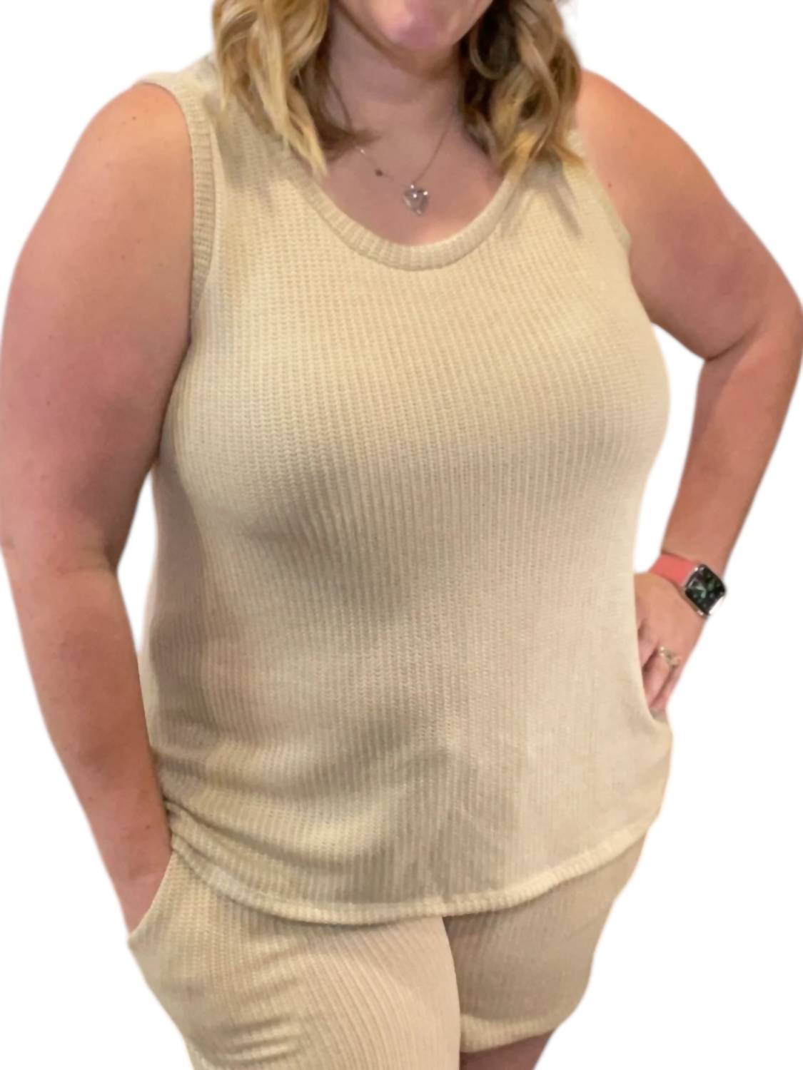 Blumin - Scoopneck Pocket Short Lounge Set