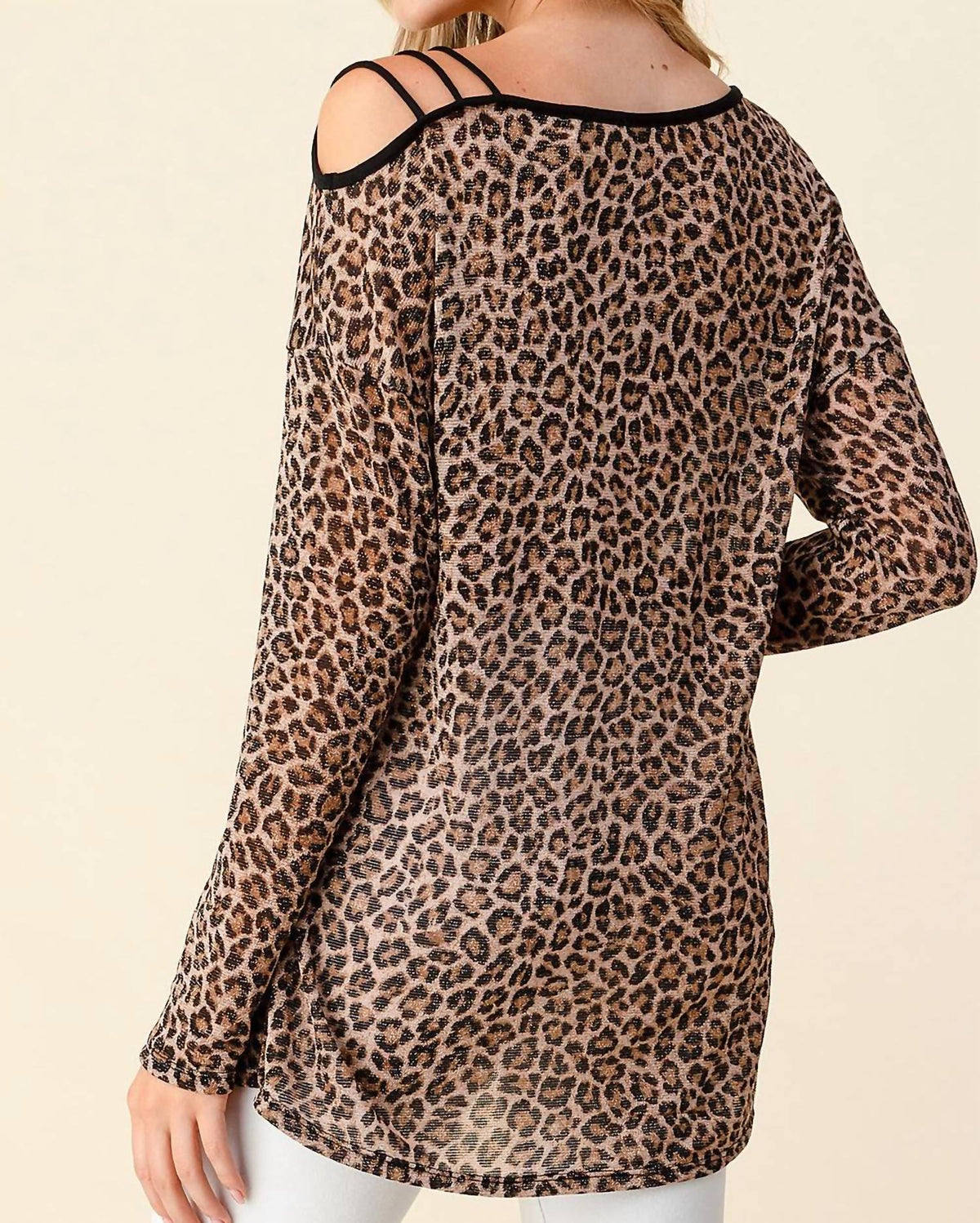 Blumin - Shimmering Leopard Top