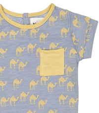 Blune - Kids Camel Print T-shirt