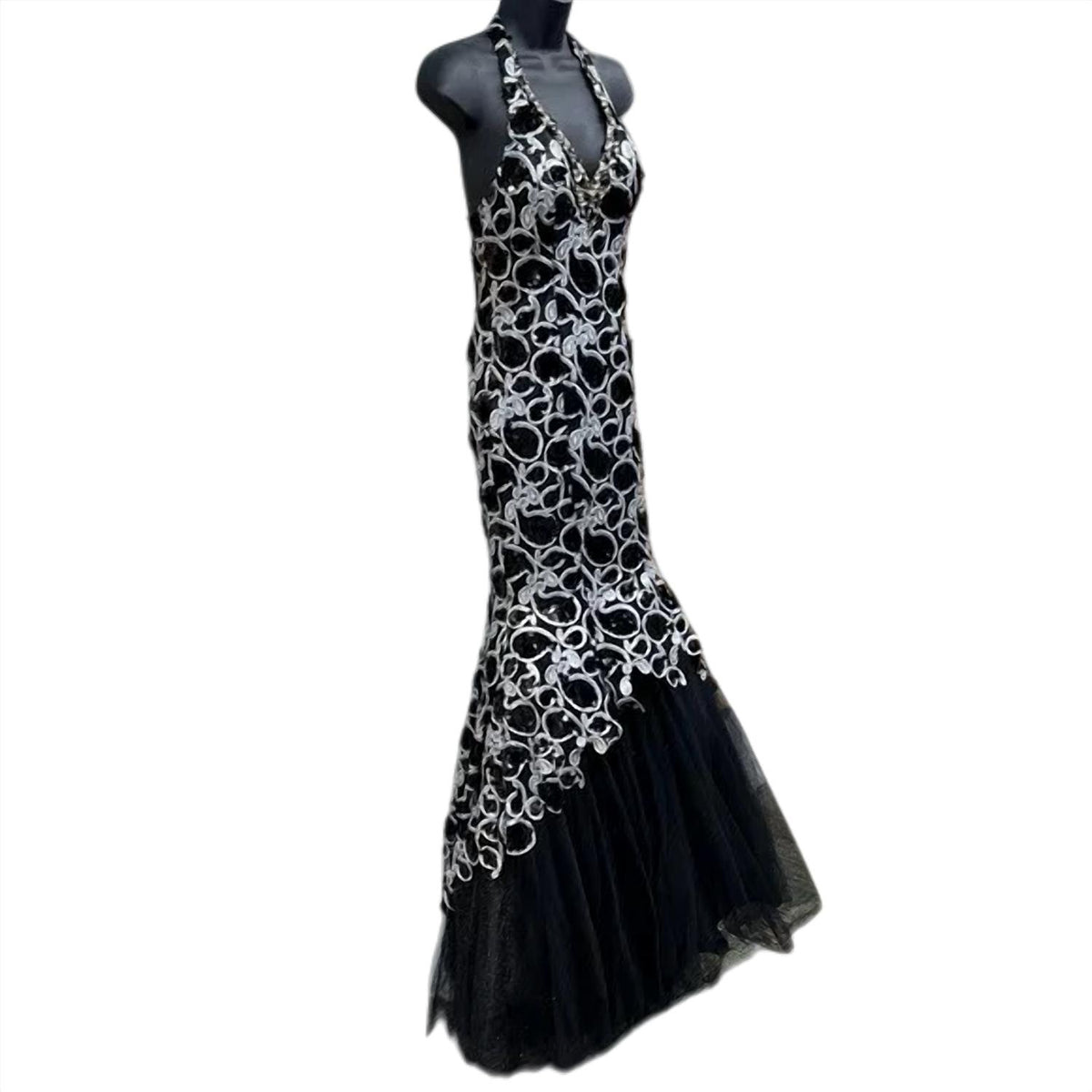 Blush Prom - Sequin Mermaid Gown