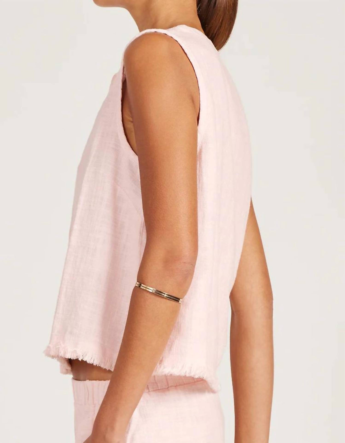 Bobi - Button Front Tank Top
