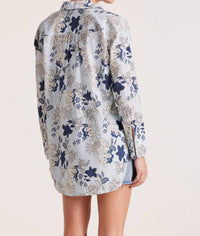 Bobi - Casablanca Tunic - blue - clothing - cotton