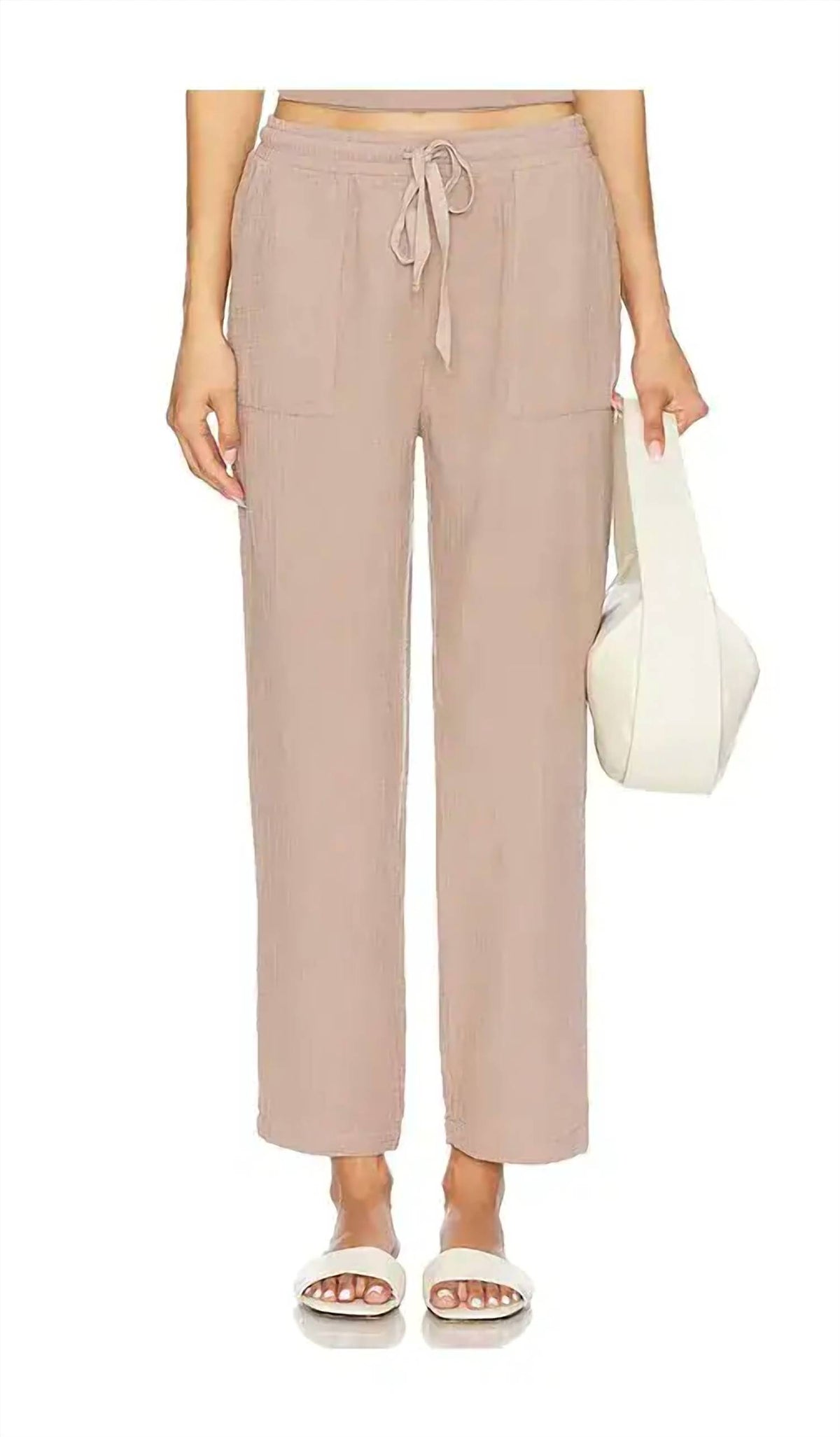 Bobi - Cropped Wide Leg Pant