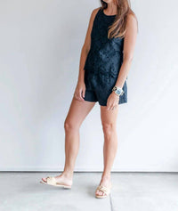 Bobi - Embroidered Eyelet Shorts