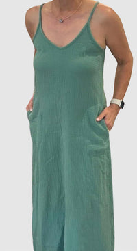 Bobi - Highlow Midi Tank Dress