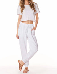 Bobi - Mixed Drawstring Pant