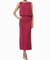 Bobi - Silky Drape Dress