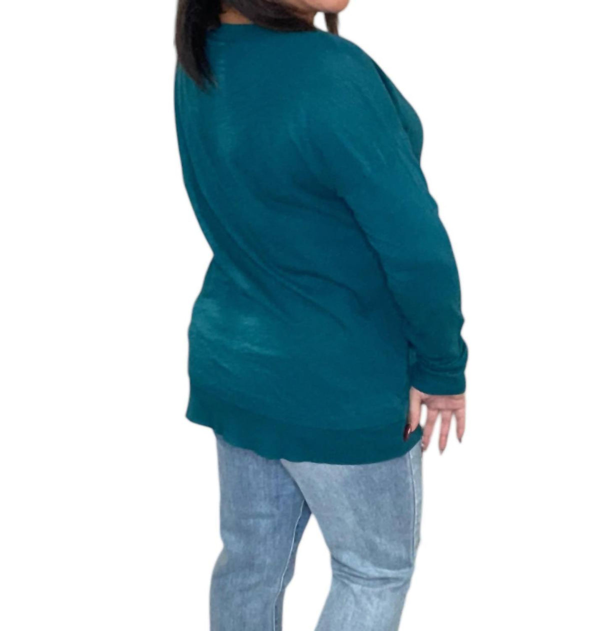 Bobi - Split Hem Long Sleeve Tee