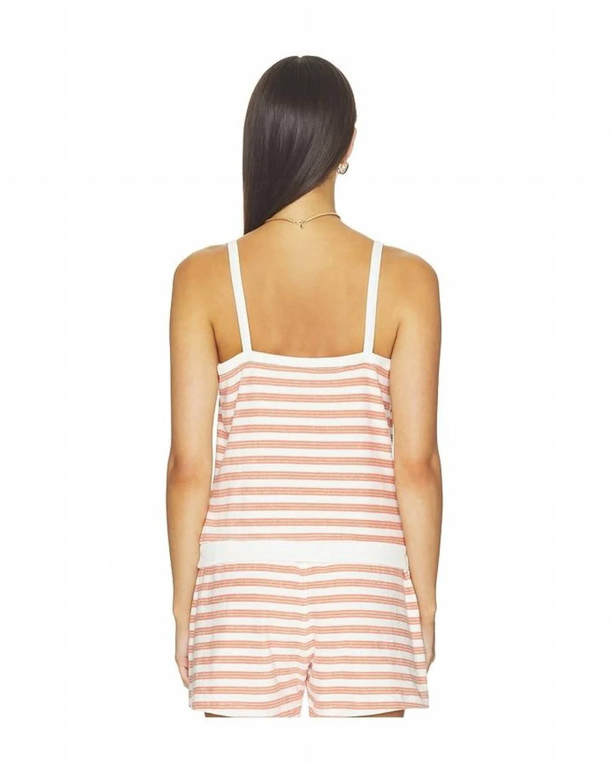 Bobi - Striped Terry Knit Tank Top
