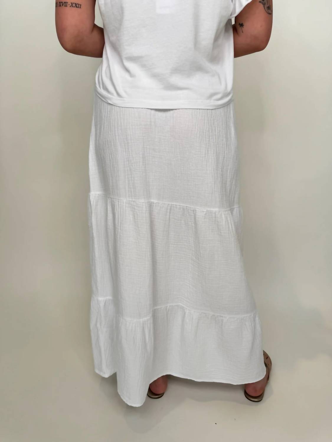Bobi - Tiered Maxi Skirt