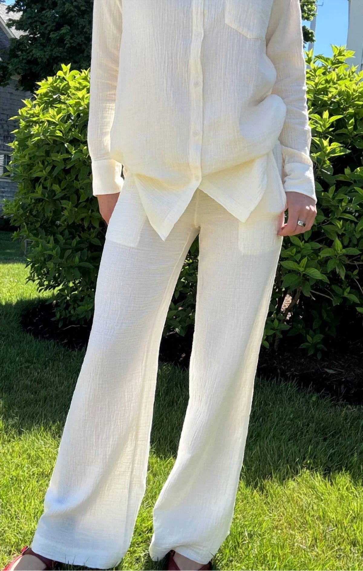 Bobi - Wide Leg Beach Pant