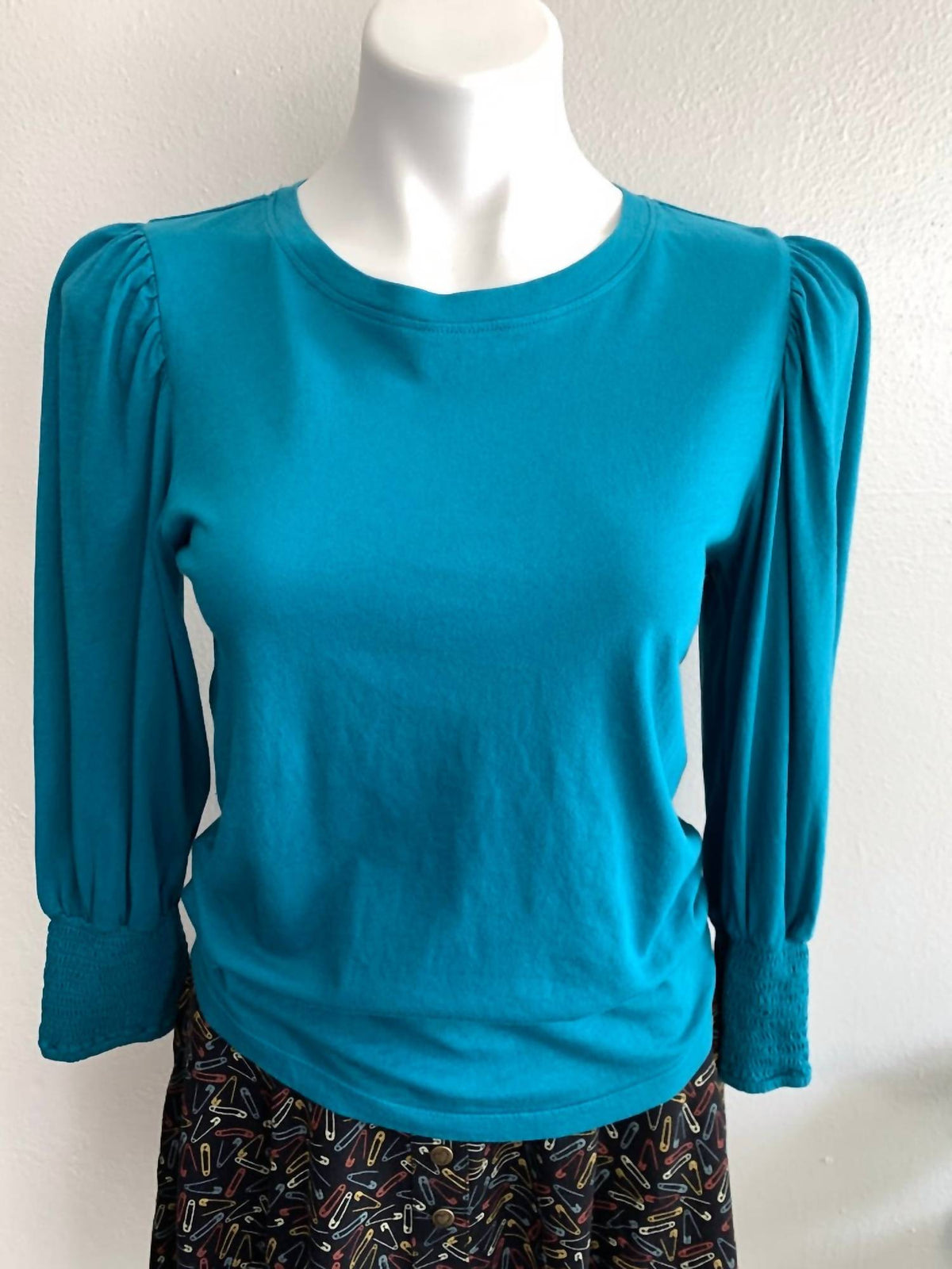 Bobi - Women's Smocked Sleeve Top
