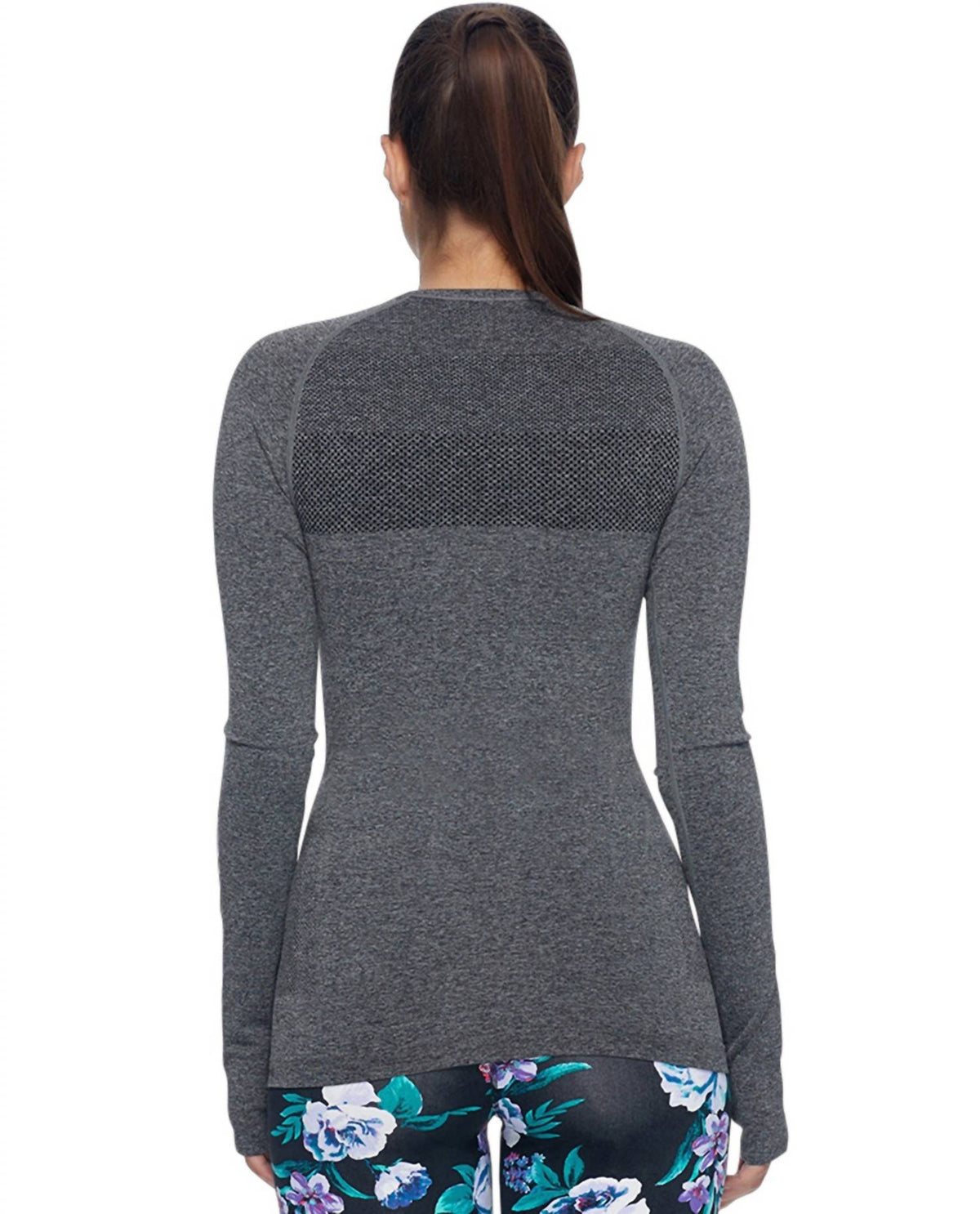 Body Glove - Charcoal Joshua Tree Seamless Long Sleeve Pullover
