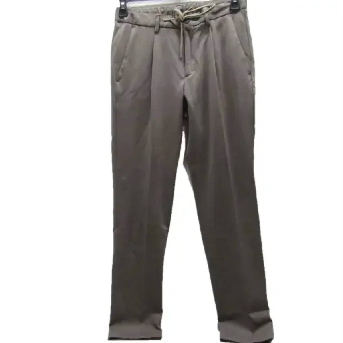 Boggi Milano - Men's Wool Blend Drawstring Trousers