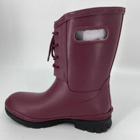 Bogs - Women's Amanda Lace - up Rain Boots - rain - boots - red - shoes