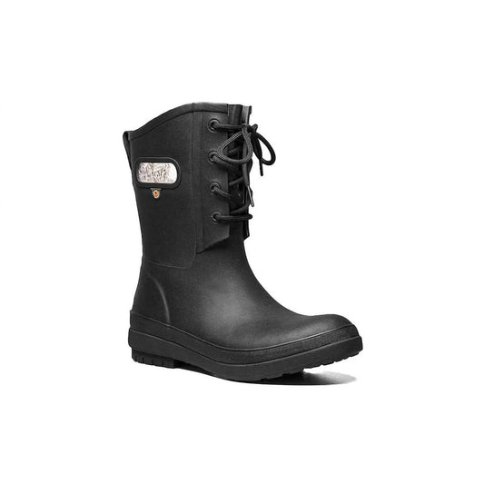 Bogs - Women's Plush Lined Amanda Boots - black - rain - boots - shoes