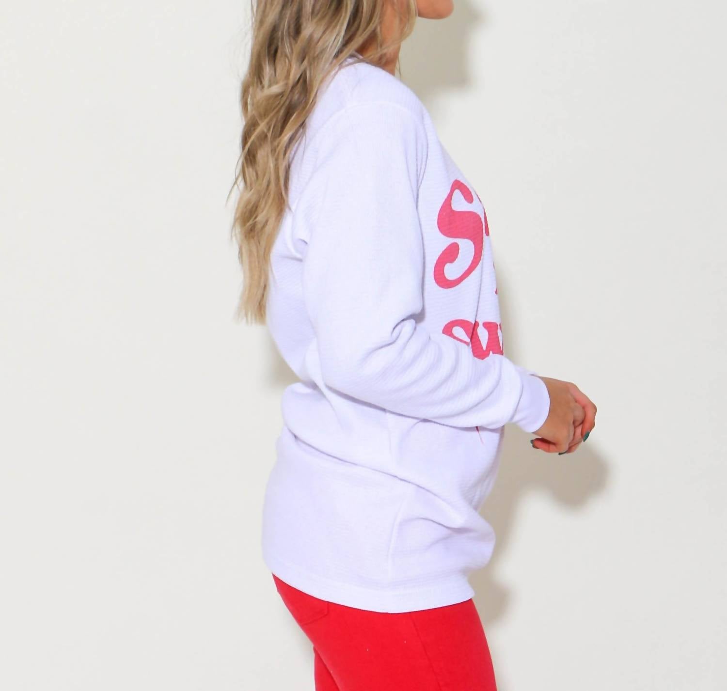 Bohemian Cowgirl - Santa Is A Swiftie Long Sleeve Tee - clothing - graphic - shirts