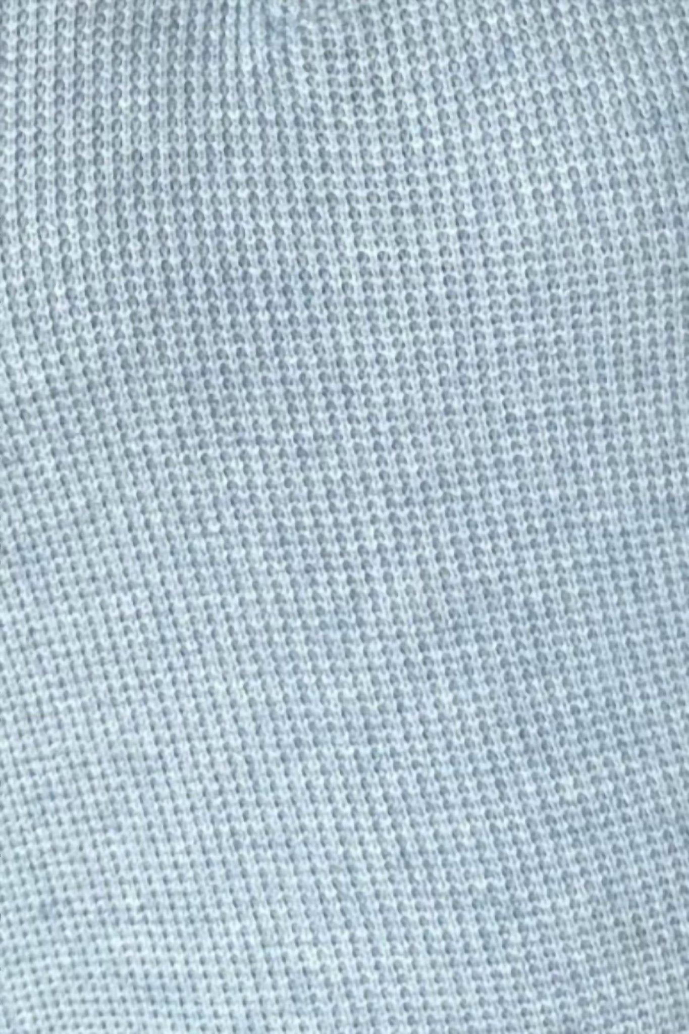 Bombom - Sierra Waffle Knit Top - blue - clothing - rayon