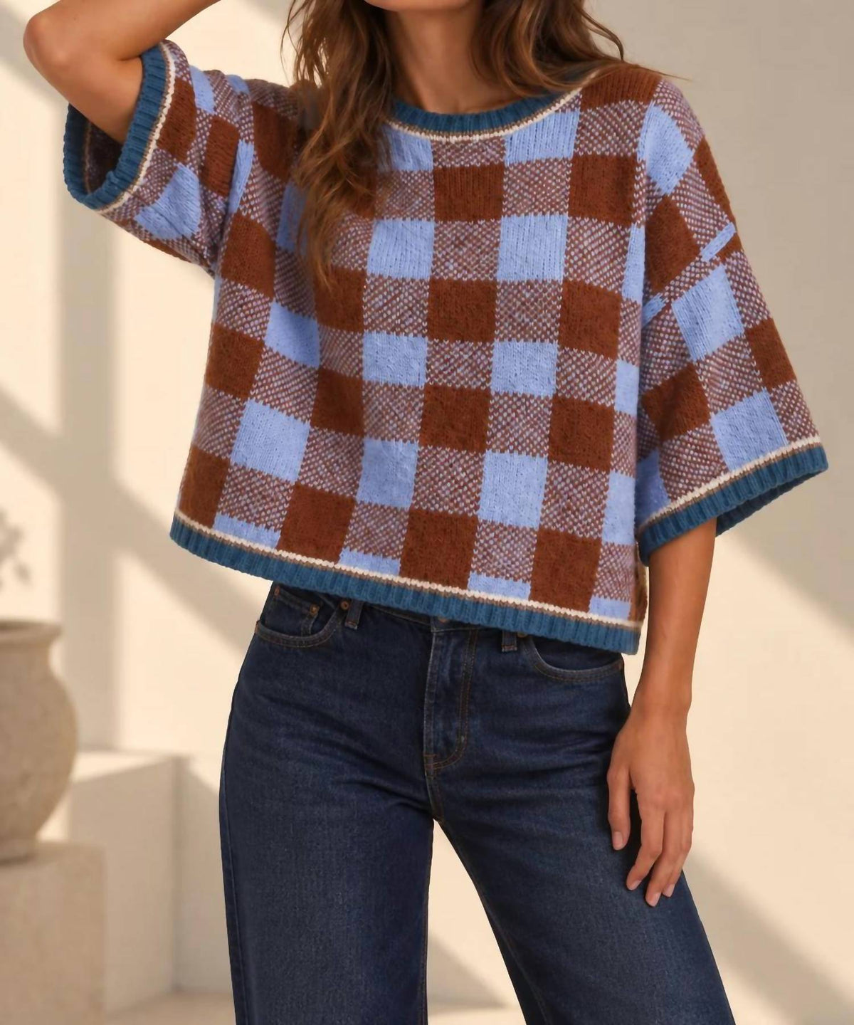 Bon - Marlowe Check Sweater