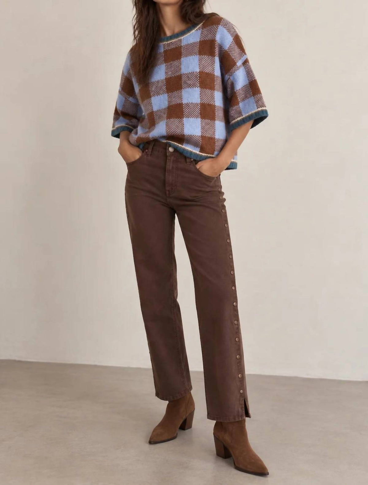Bon - Marlowe Check Sweater