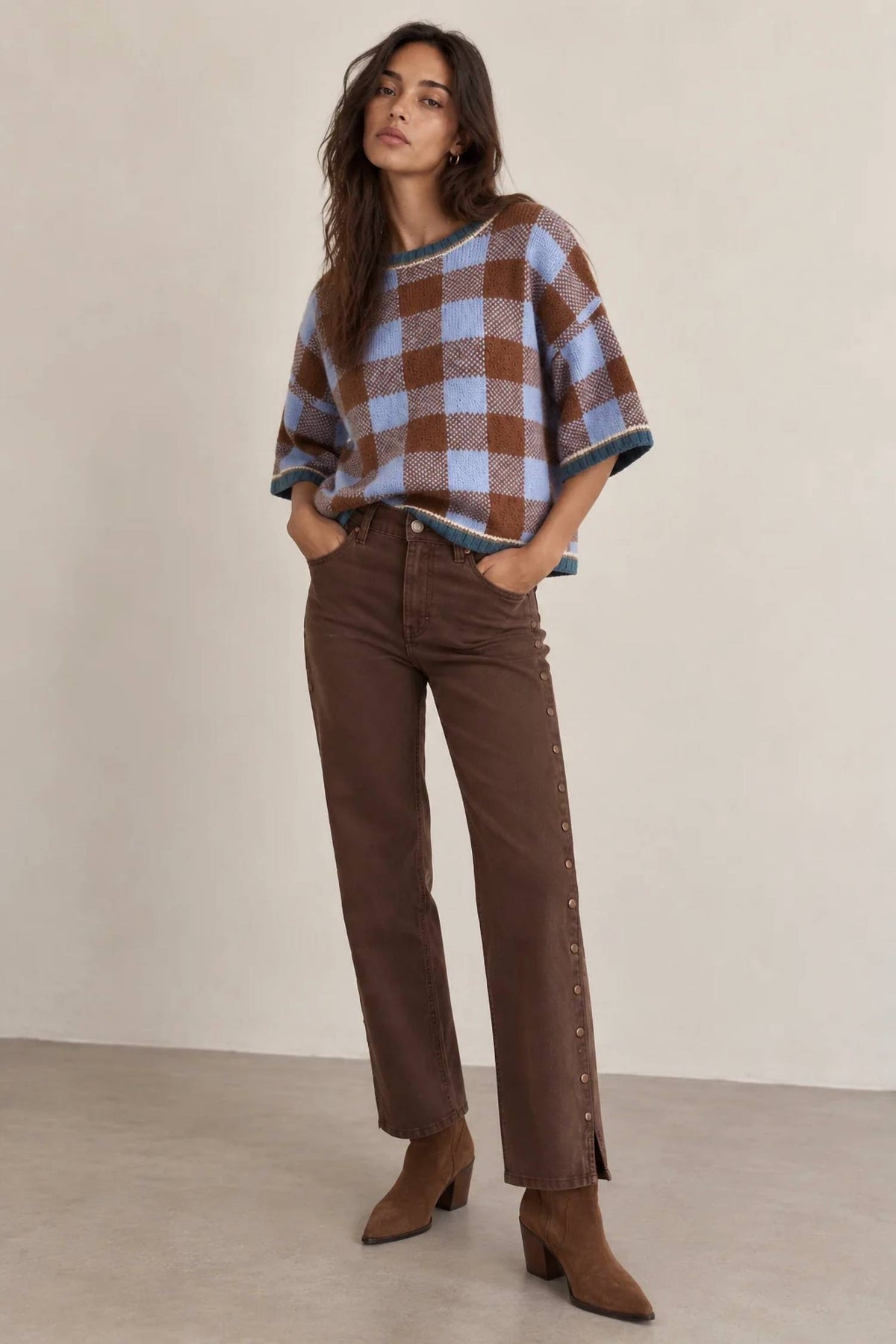 Bon - Marlowe Check Sweater