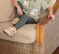 Bonjour - Boys Striped Patch Two-piece