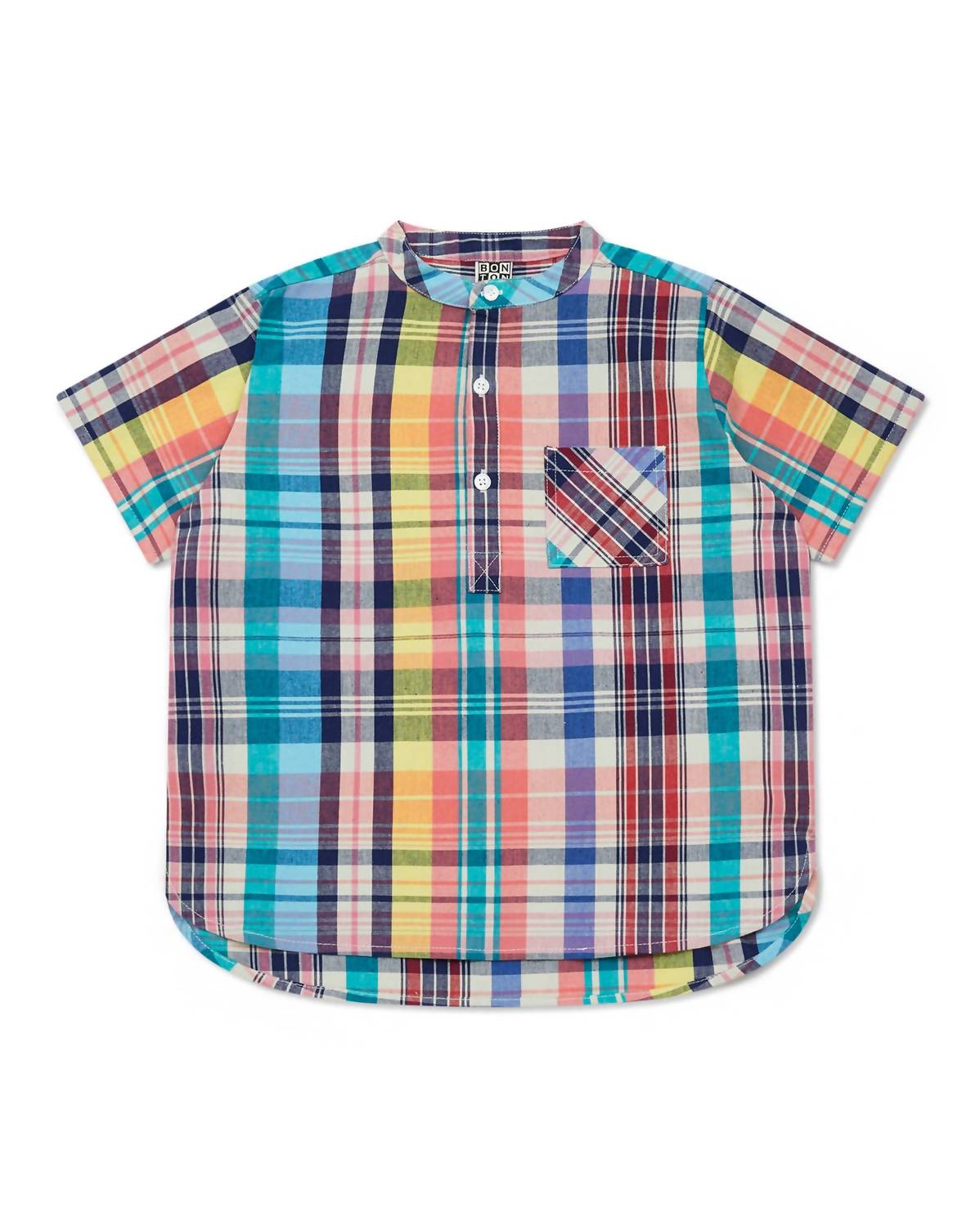 Bonton - Boy's Madras Check Shirt