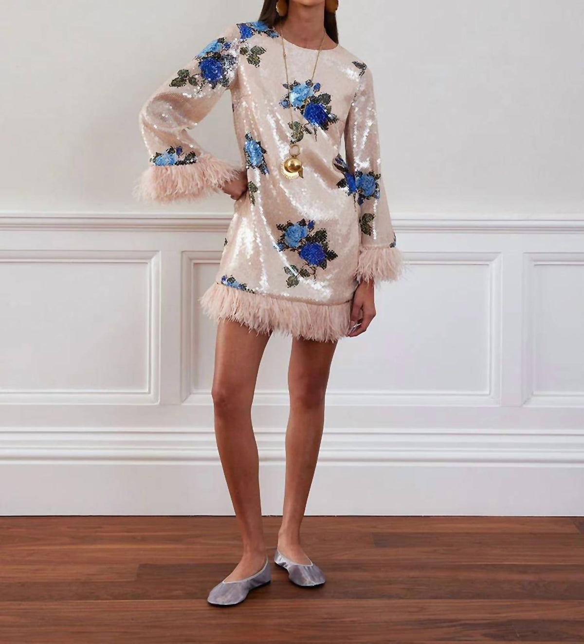 Borgo De Nor - Stevie Sequin Mini Dress