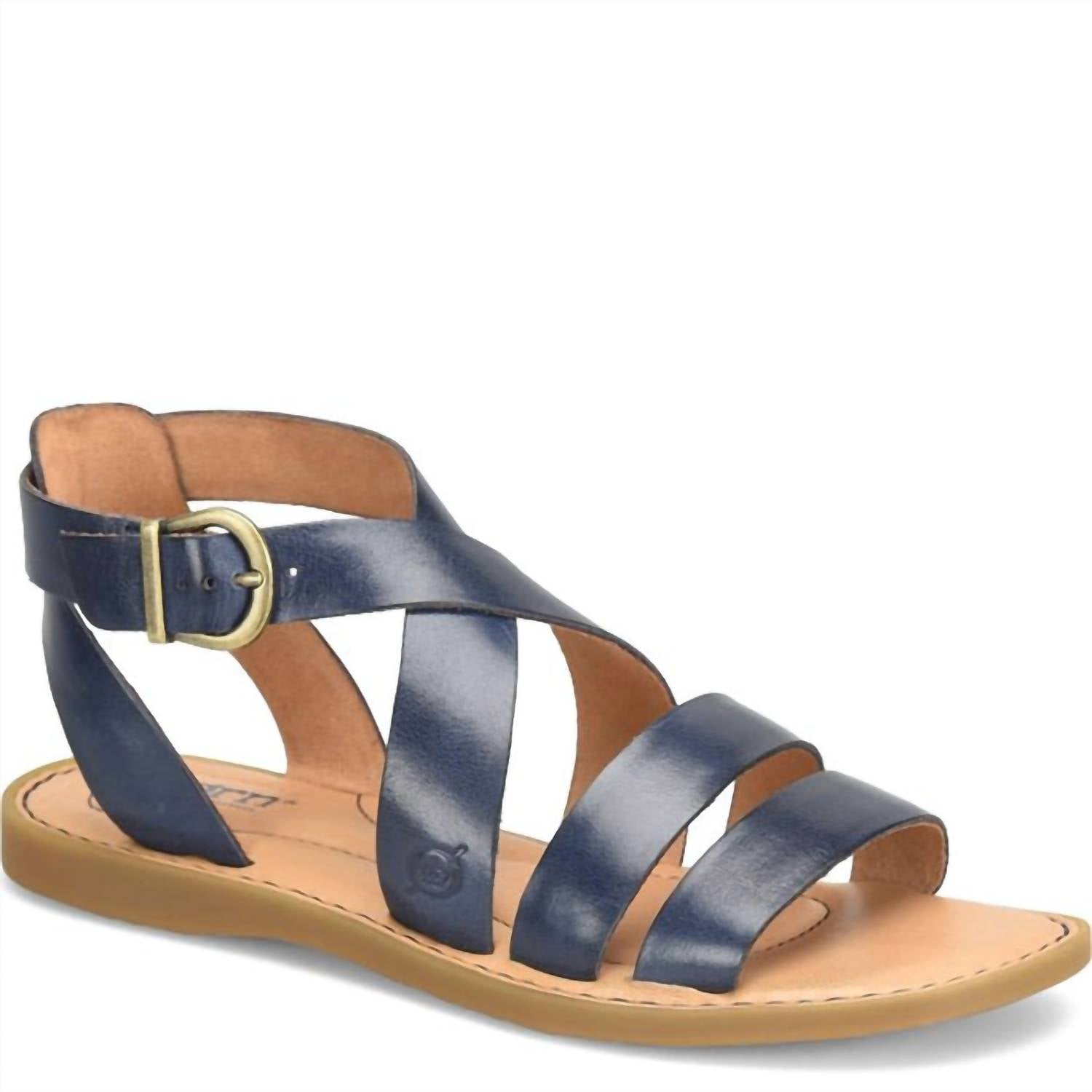 Born - Imogen Women's Sandal - blue - leather - sandals