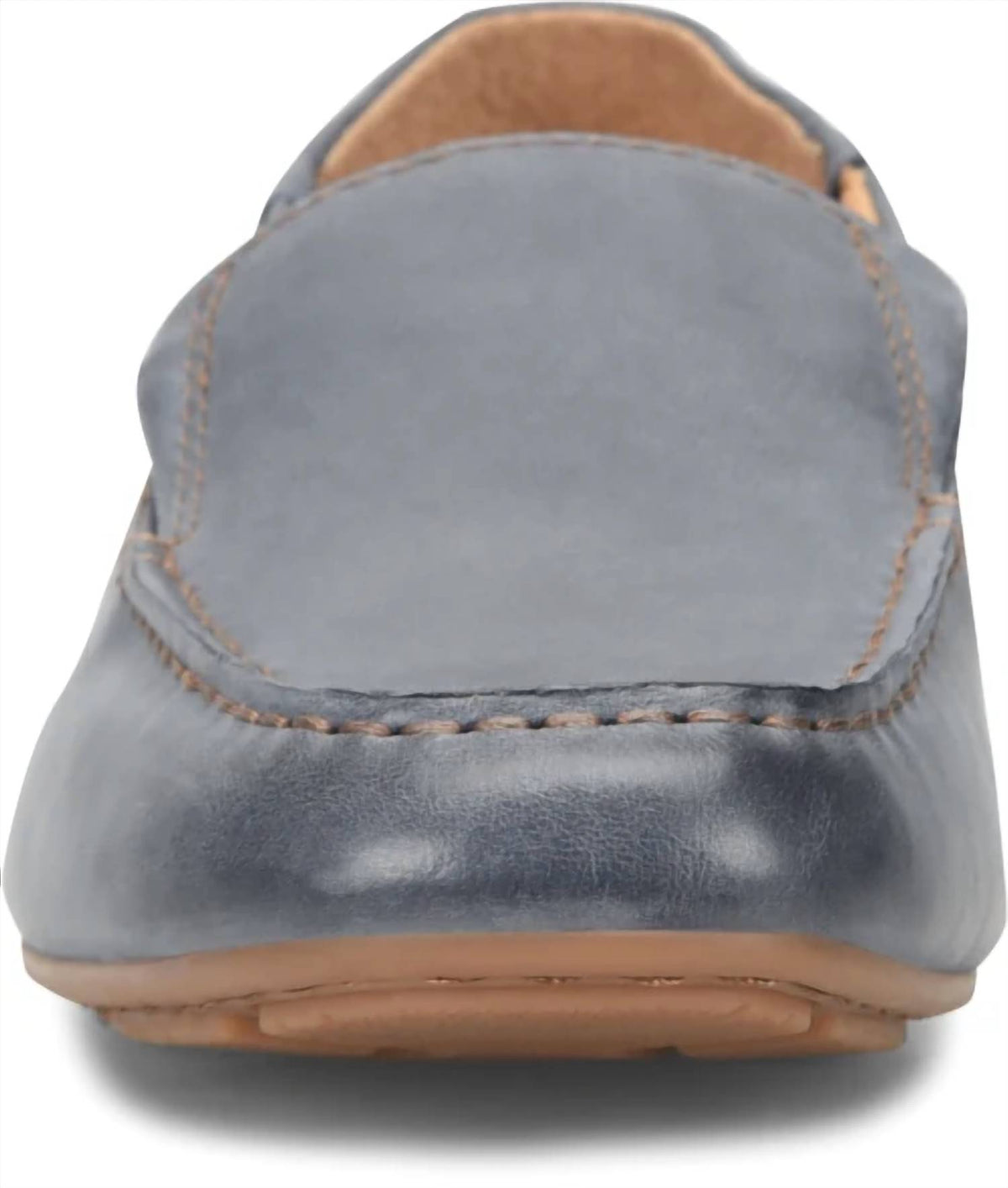 Born - Men's Marcel Leather Moc Toe Loafers