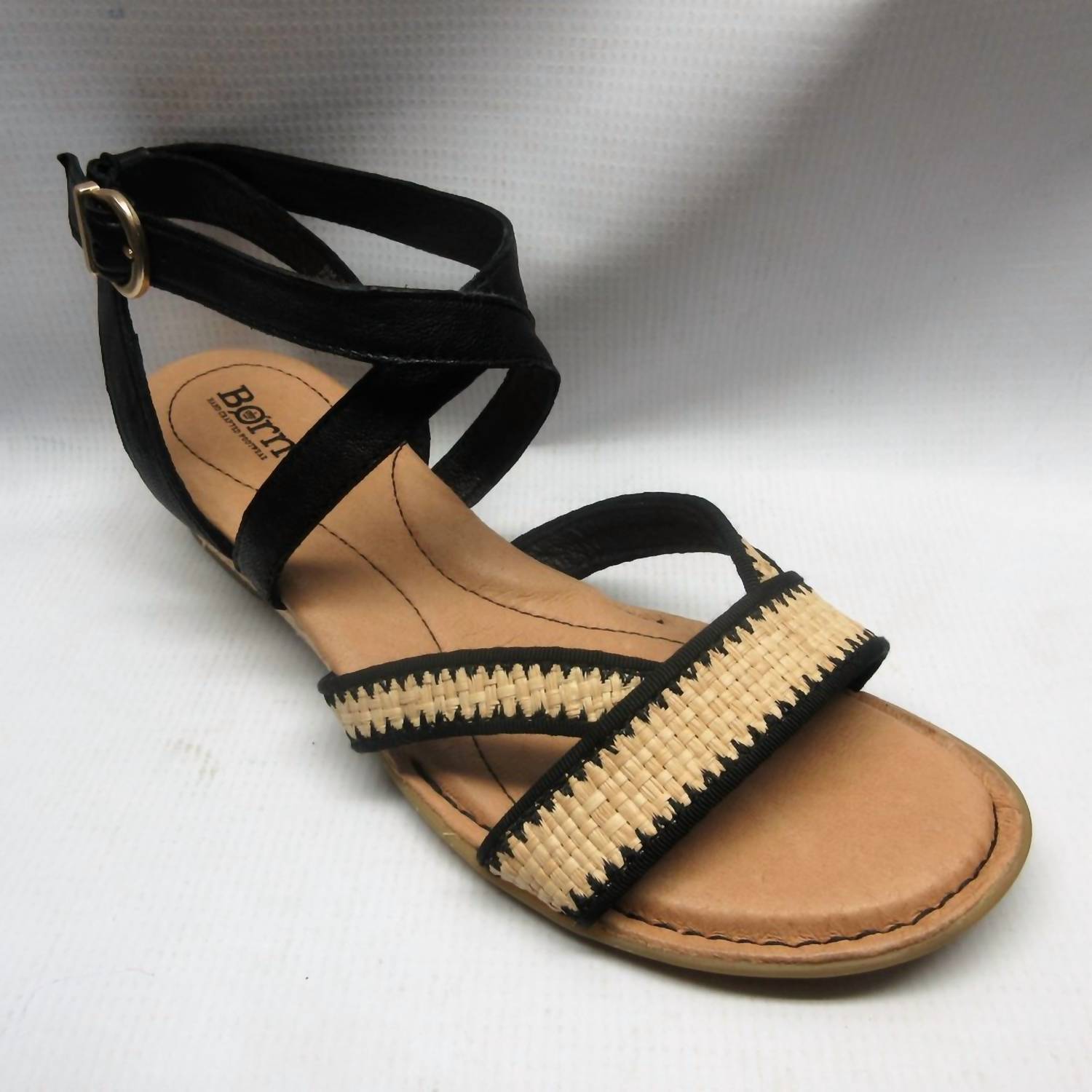 Born - Women's Cascade Sandal - black - leather - sandals