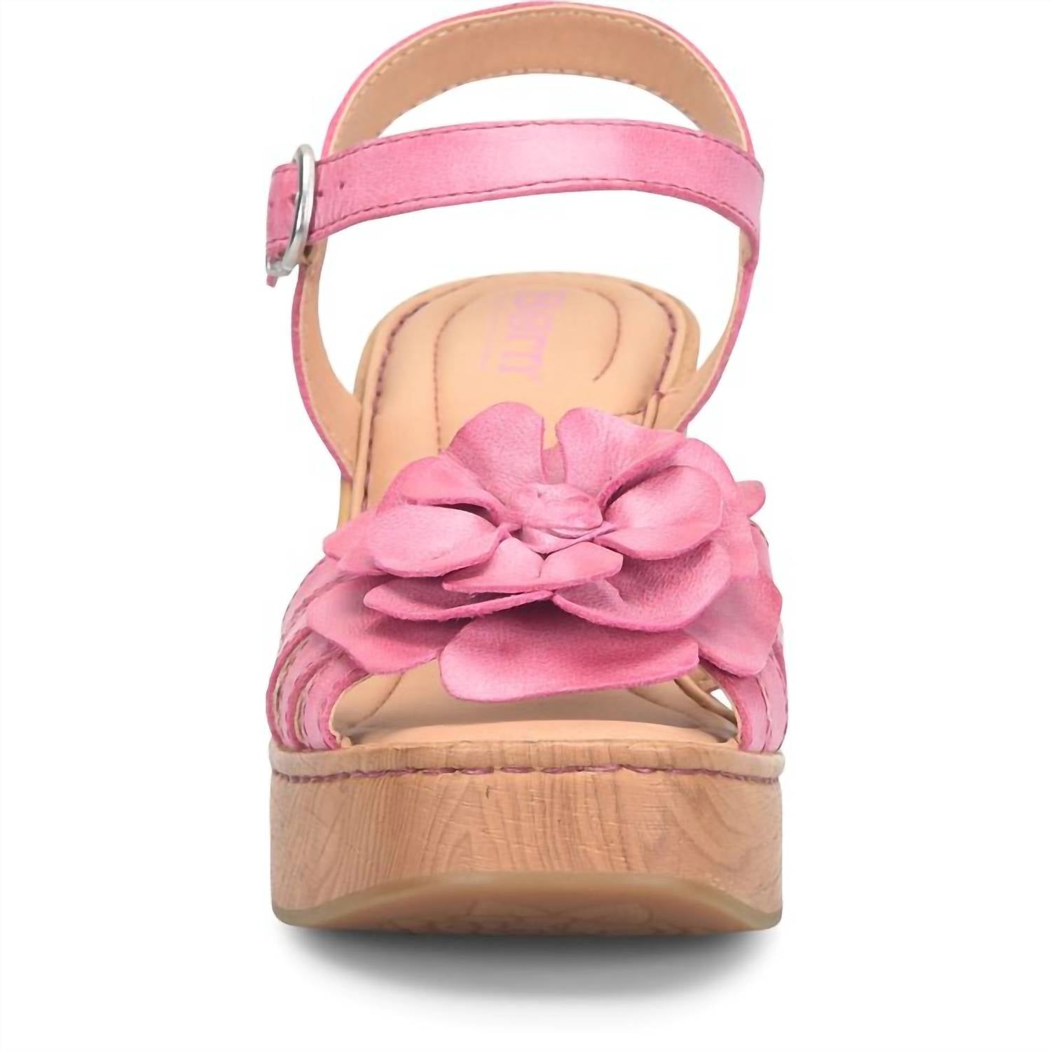 Born - Women's Nectar Sandal - leather - pink - sandals