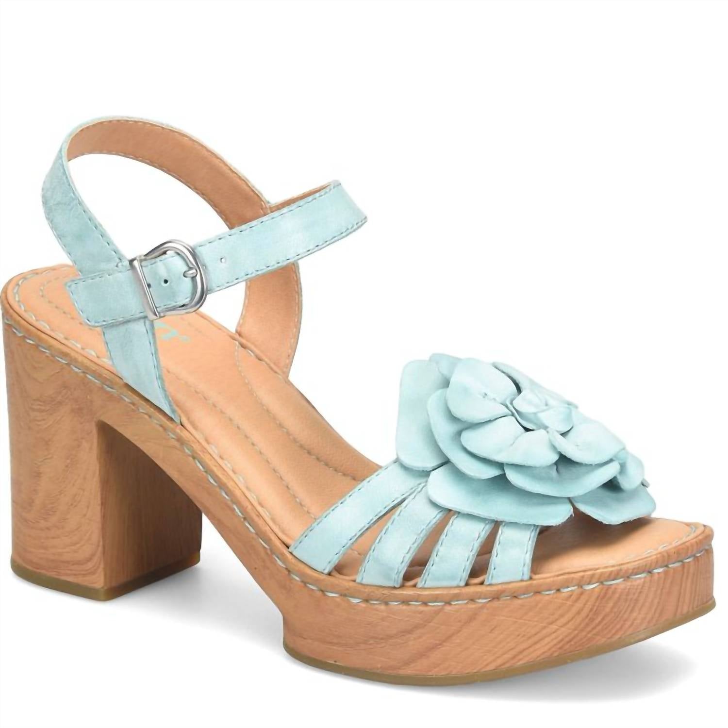 Born - Women's Nectar Sandal - blue - leather - sandals