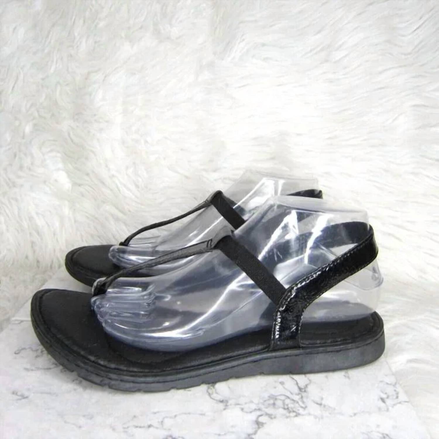 Born - Women's Trinity Sandal - black - leather - sandals