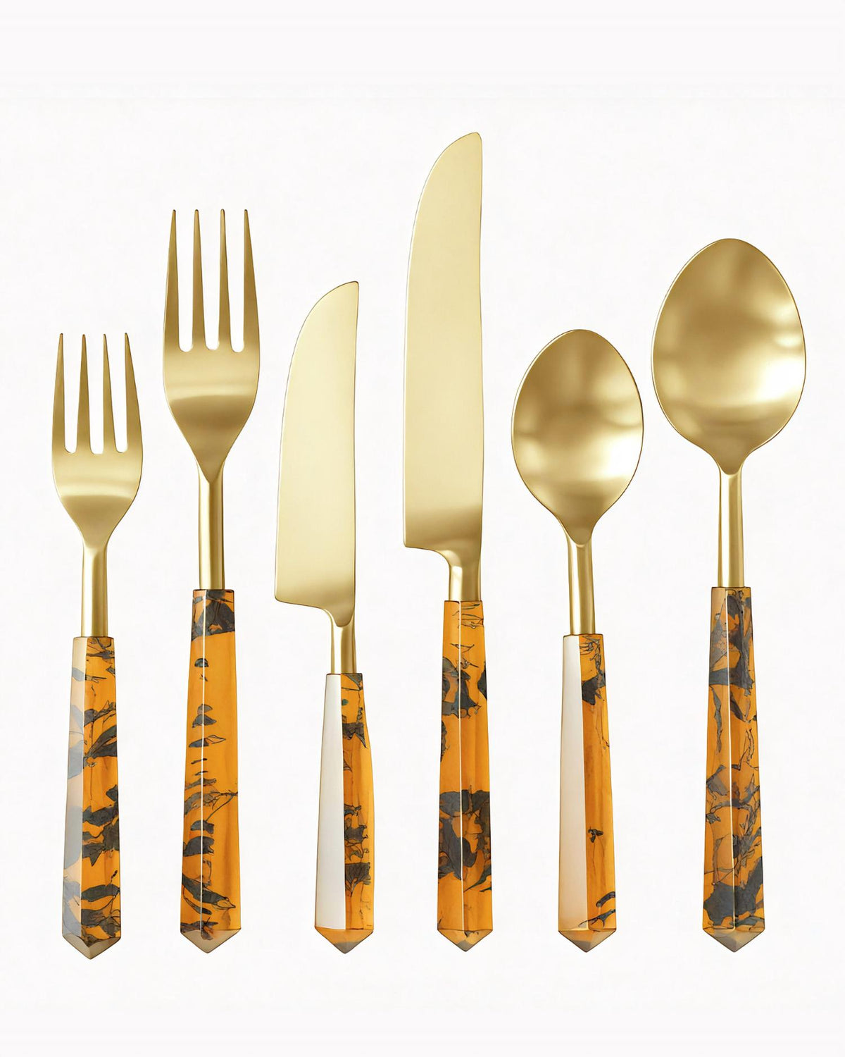 Borrowed Blu - Prism Flatware 6-piece Set