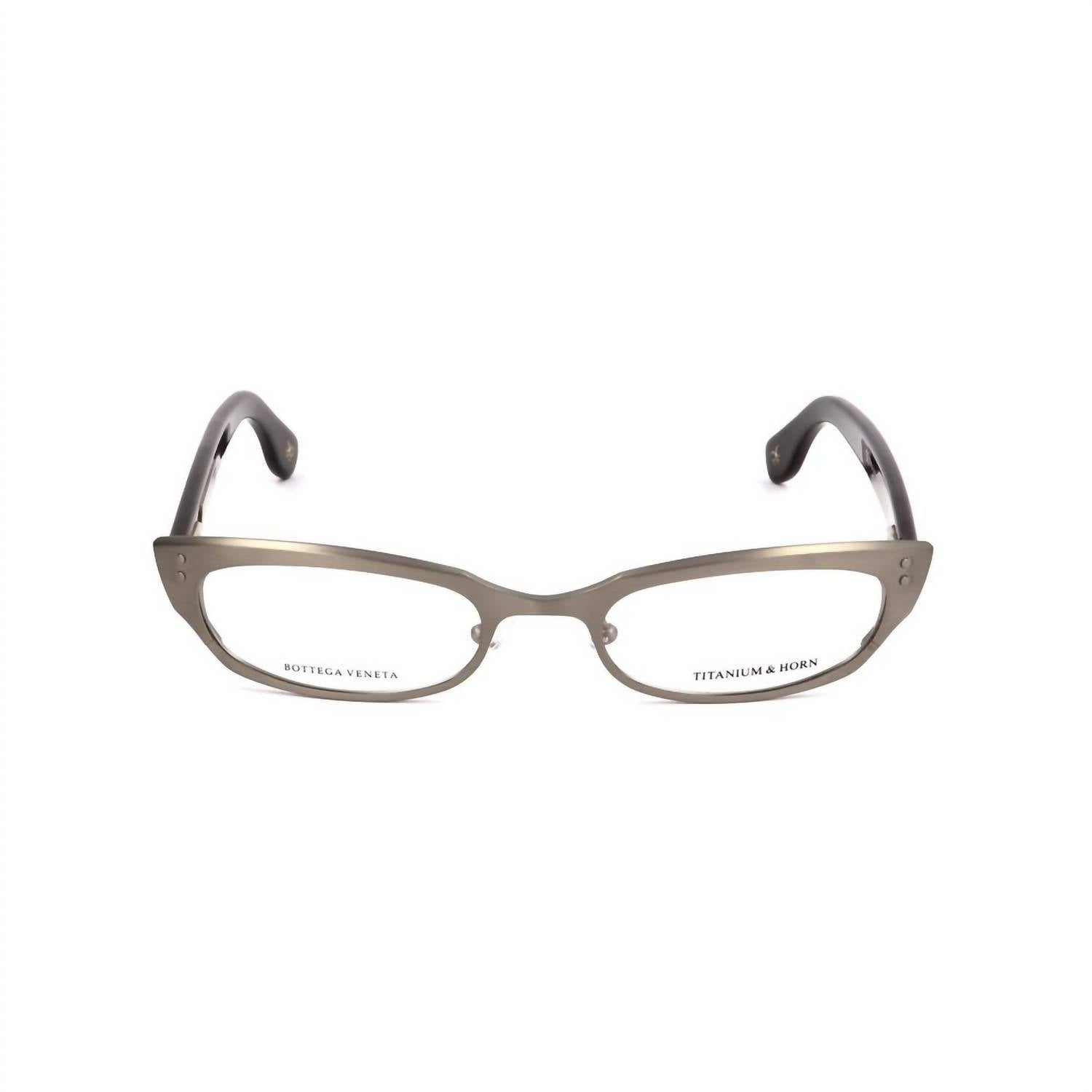 Bottega Veneta - Women's Bicolor Titanium Frames - accessories - black - sunglasses