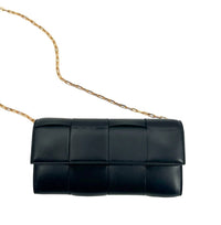 Bottega Veneta - Women's Cassette Leather Chain Wallet
