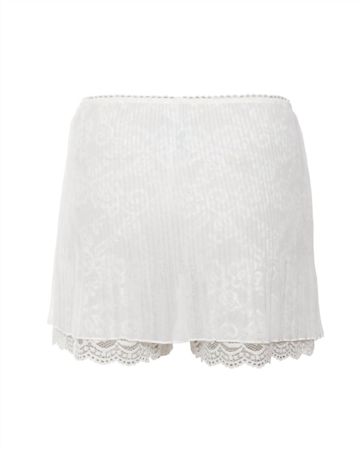 Boys Lie - Women's White Tc Skort