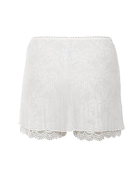 Boys Lie - Women's White Tc Skort - clothing - polyester - shorts