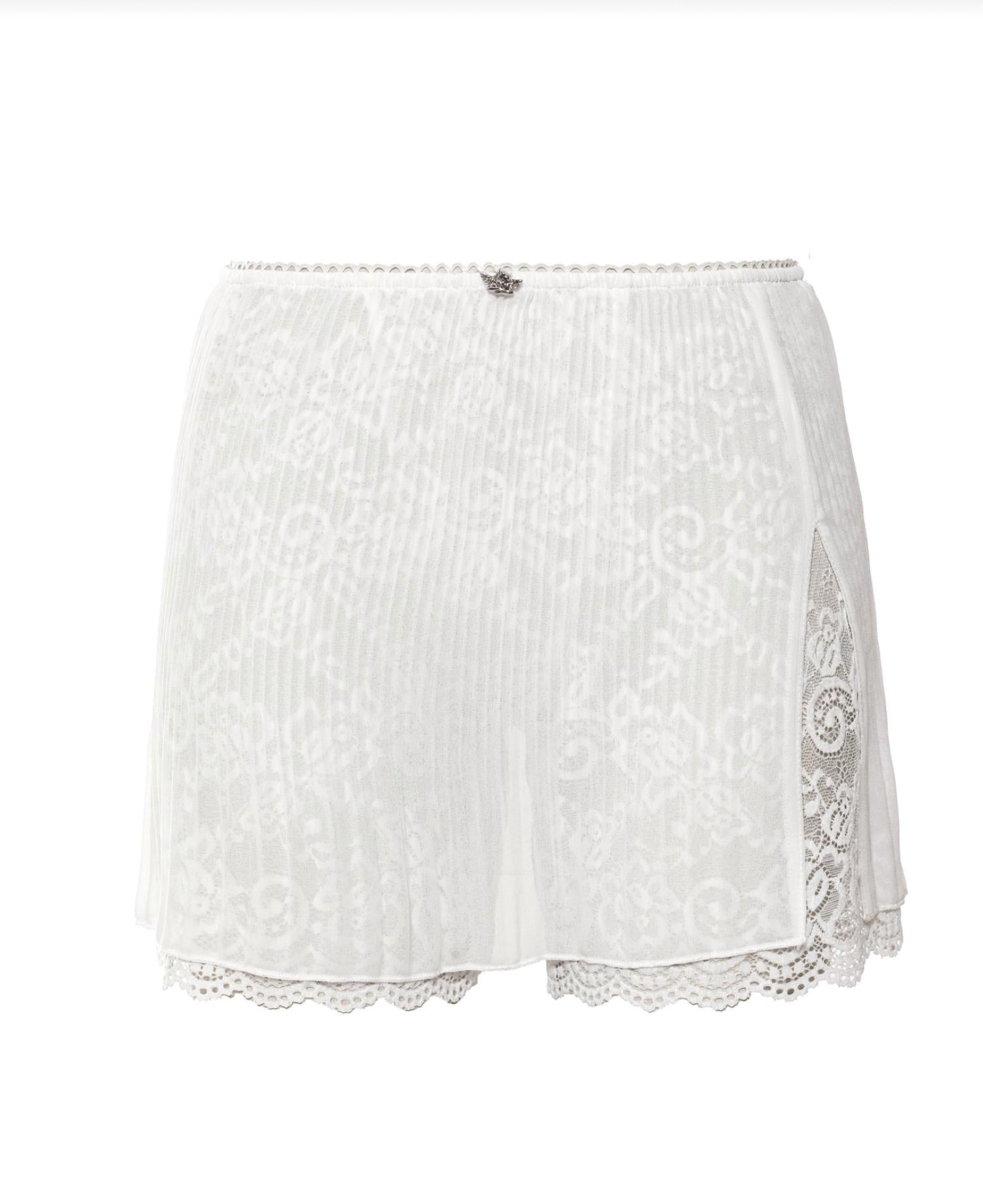 Boys Lie - Women's White Tc Skort - clothing - polyester - shorts